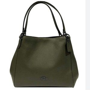 **SOLD** NWOT Coach Hallie Leather Hobo Shoulder Bag - Sage